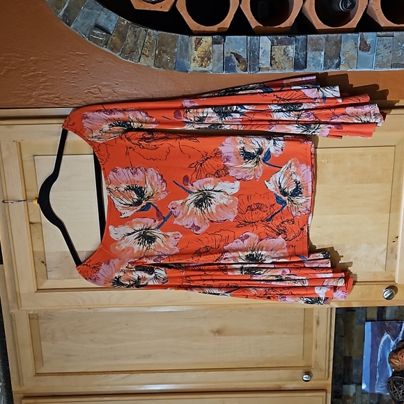 Free People We The Free Birds Of Paradise Off The Shoulder Bell Sleeve Top Boho - Picture 2 of 3